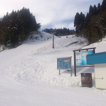 登行リフトあたりから撮りました