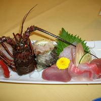 伊勢海老と地魚お造り盛合せ