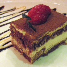 デザート：ティラミス　美味しかった！