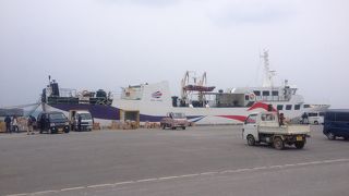 離島巡り定番の足【高速艇】&非常手段【フェリー】の利用