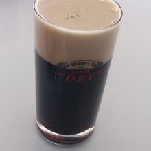 出来たて黒ビール