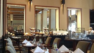 焼きたてのワッフルが美味しすぎ、これを食べるためにまた行きたいな、スコータイの朝食