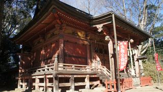 喜多院、仙波東照宮とともに江戸幕府の直営社