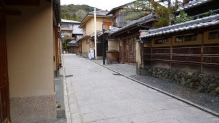 八坂方面から高台寺の方面へ