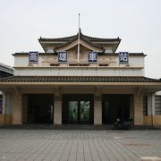 日本統治時代の駅舎