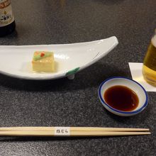 コース料理の小鉢