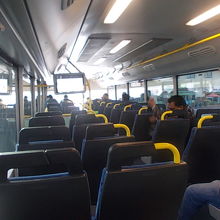 車内の様子（二階）