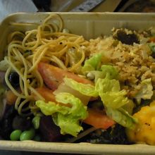 デリで買ったランチ