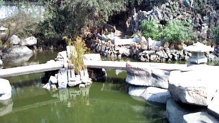 綺麗な海岸庭園、しかし激混。