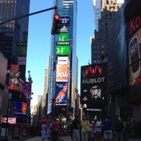 タイムズスクエアまでは徒歩５分くらい