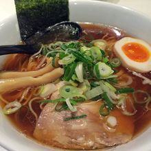 和風魚介醤油ラーメン