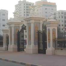 南側入り口の様子