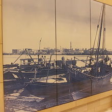 昔のドバイの風景に思いを馳せることができます