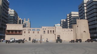 シャルジャーのランドマーク的な要塞です