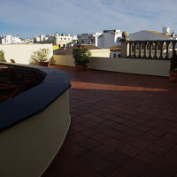 部屋並みに広いテラスがある部屋だった。