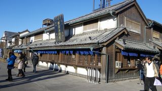 江戸の街を再現。