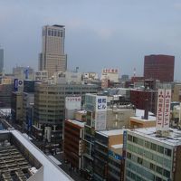 部屋の窓からの眺めです。