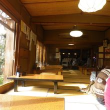 食事をした部屋