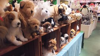 ２階はぬいぐるみだらけ