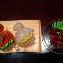 お刺身はメニューに無くても聞いてみましょう