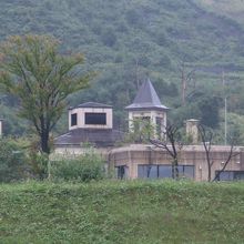 2000年3月の噴火災害遺構（夏）