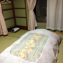 部屋。鍵は無いです。