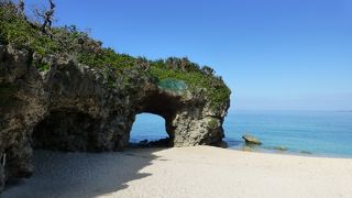 美しいビーチにうっとり