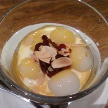 おすすめのかぼちゃの白玉です。