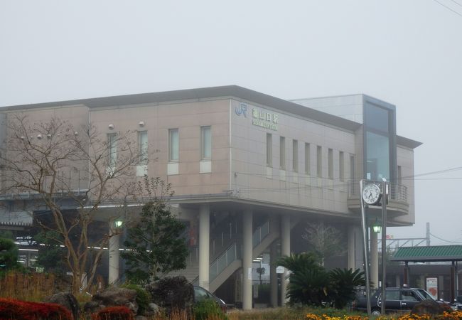 篠山市の代表駅篠山口駅（ささやまぐちえき）