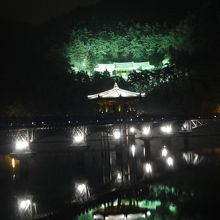 月映橋の夜景