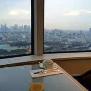 ニューオータニ最上階で朝食と眺めを楽しむ