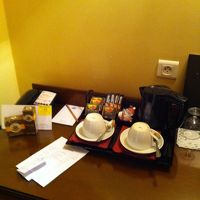 香水と石けんがついていました。もちろん、インスタントの飲み物