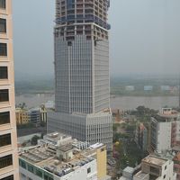 サイゴン川が見える部屋からの眺望