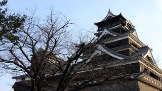 日本三名城の一つ“熊本城”
