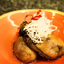 牡蠣のオイル漬け