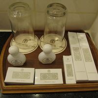 アメニティー・持込で、トリートメント必須です。