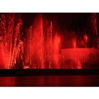 赤色に写っていますが、音楽に合わせていろんな色に変わります