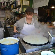 店先で注文しよう。