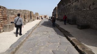 ポンペイのメインストリート