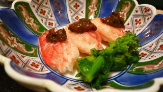 大将の腕を堪能できる小料理屋