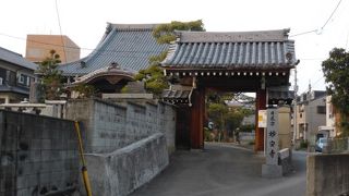 お寺が隣り合う