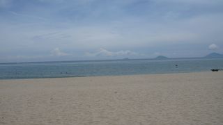 のんびりしたビーチ