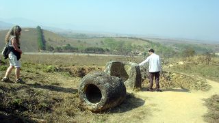 ジャール平原の石壷サイト１