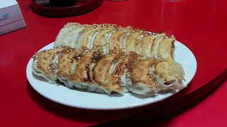 餃子が有名