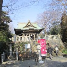白旗神社（毘沙門天）