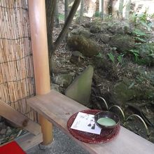 竹より抹茶なら・・(入庭時に抹茶券購入要)