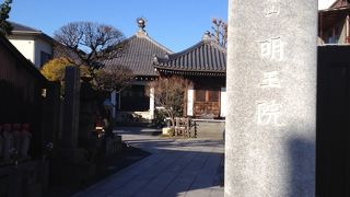 清掃の行き届いた綺麗な寺