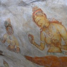 かの有名なフレスコ画。フラッシュたかなければ撮影ＯＫです