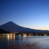 こちらは客室からの眺望（夕方）です。