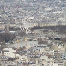 エッフェル塔から見たアレクサンドル三世橋